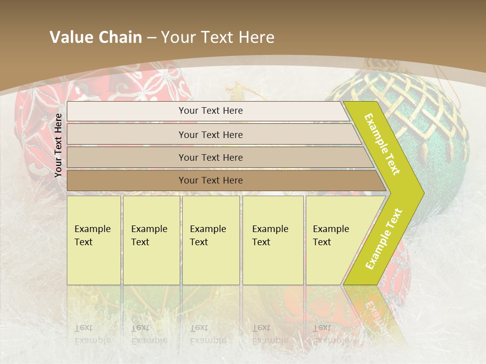 Tree Ornament Festive PowerPoint Template