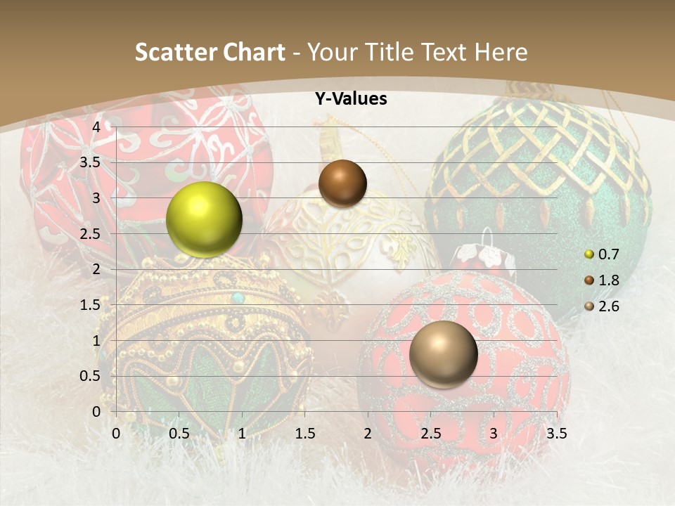 Tree Ornament Festive PowerPoint Template
