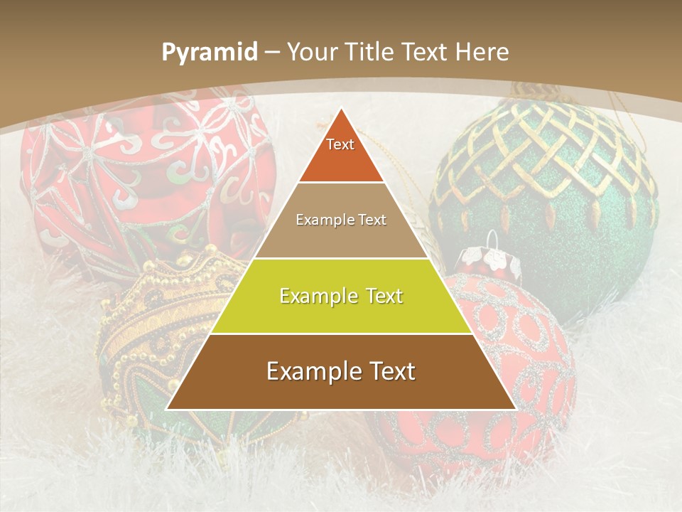 Tree Ornament Festive PowerPoint Template