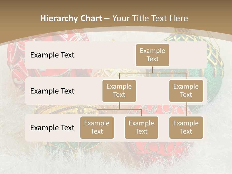 Tree Ornament Festive PowerPoint Template