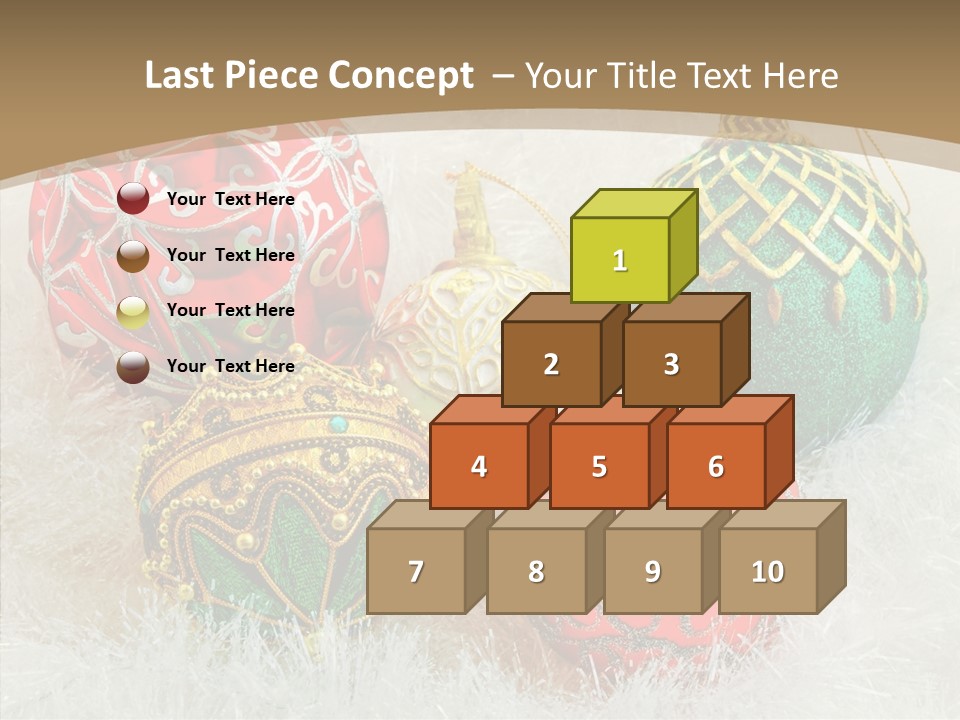 Tree Ornament Festive PowerPoint Template