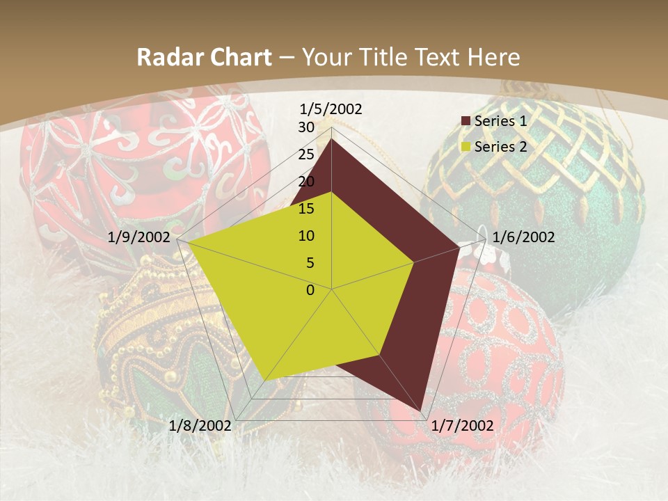 Tree Ornament Festive PowerPoint Template