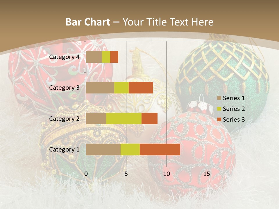 Tree Ornament Festive PowerPoint Template