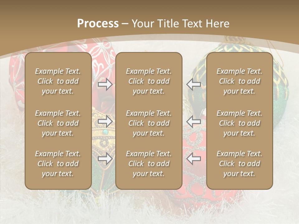 Tree Ornament Festive PowerPoint Template