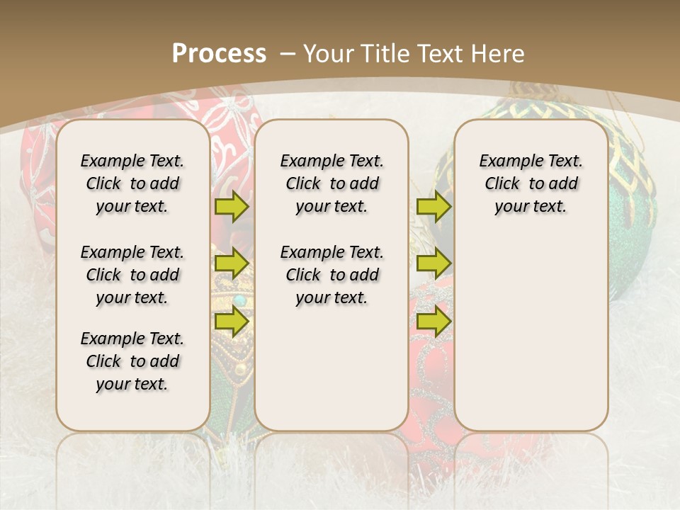 Tree Ornament Festive PowerPoint Template