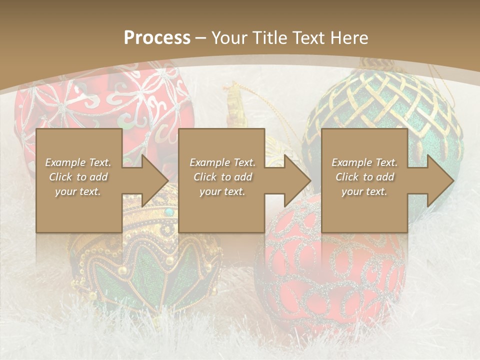 Tree Ornament Festive PowerPoint Template
