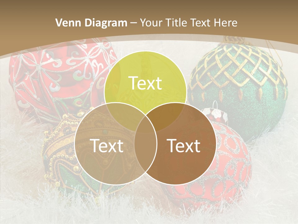 Tree Ornament Festive PowerPoint Template