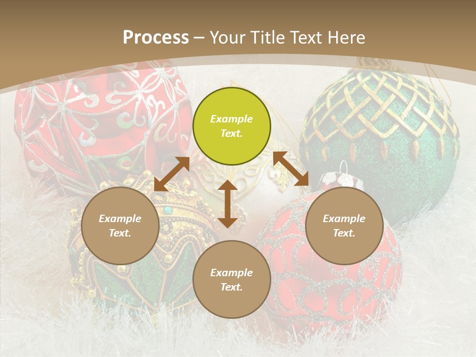 Tree Ornament Festive PowerPoint Template