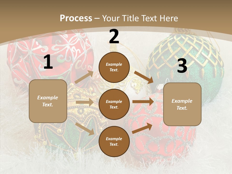 Tree Ornament Festive PowerPoint Template