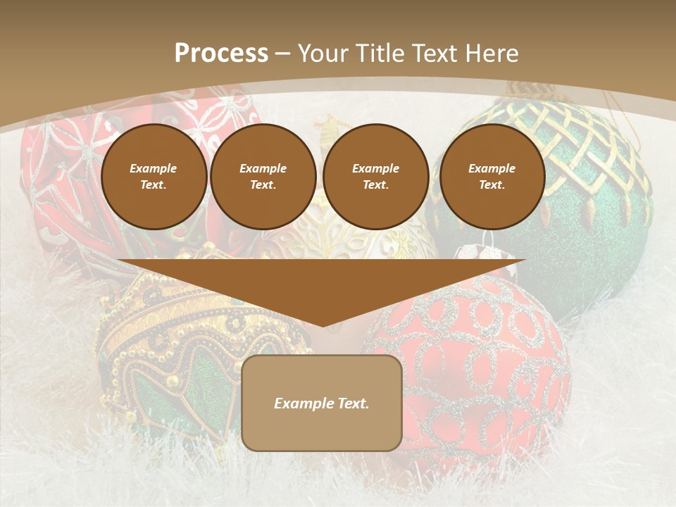 Tree Ornament Festive PowerPoint Template