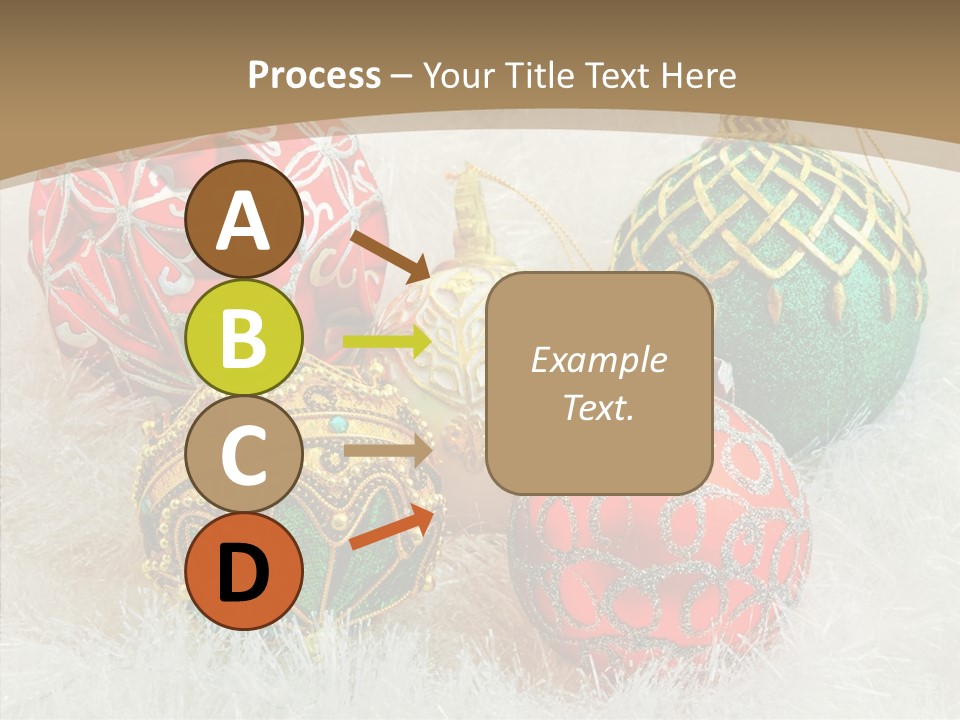 Tree Ornament Festive PowerPoint Template