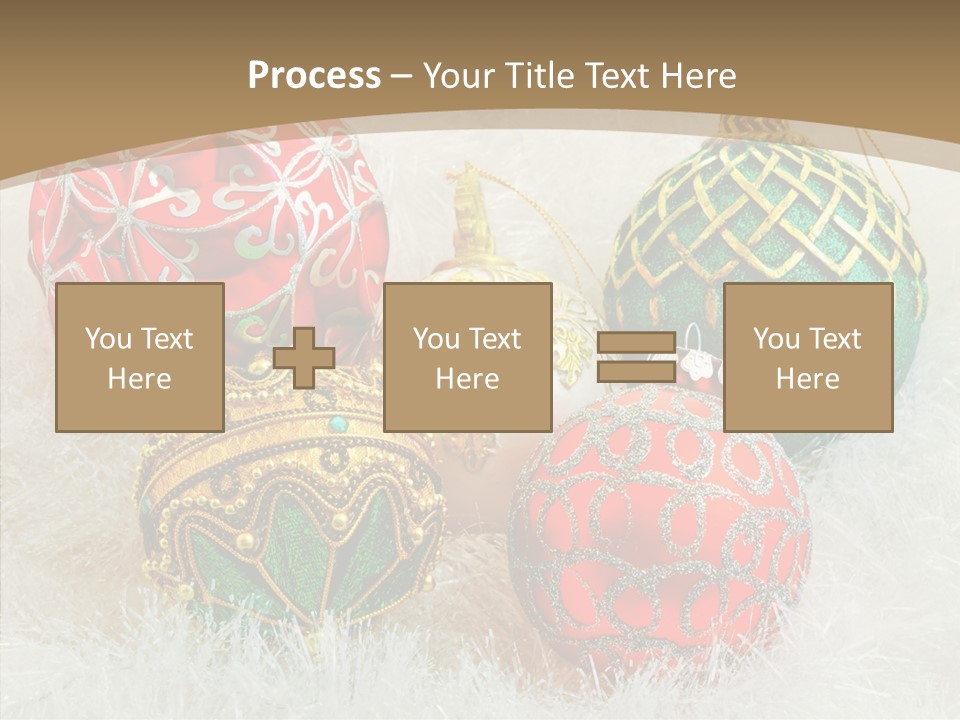 Tree Ornament Festive PowerPoint Template