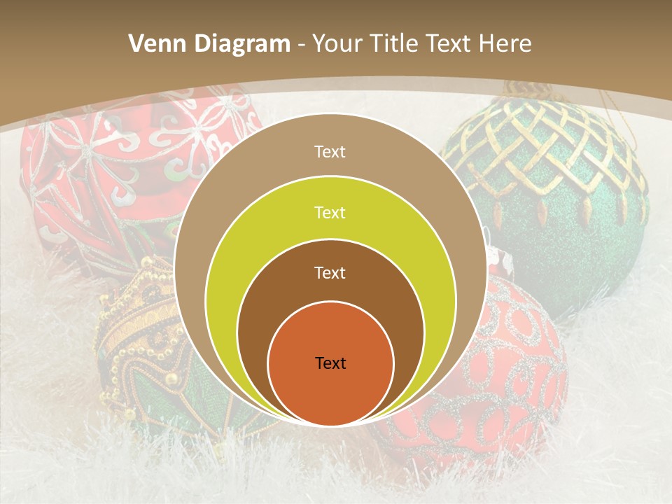 Tree Ornament Festive PowerPoint Template