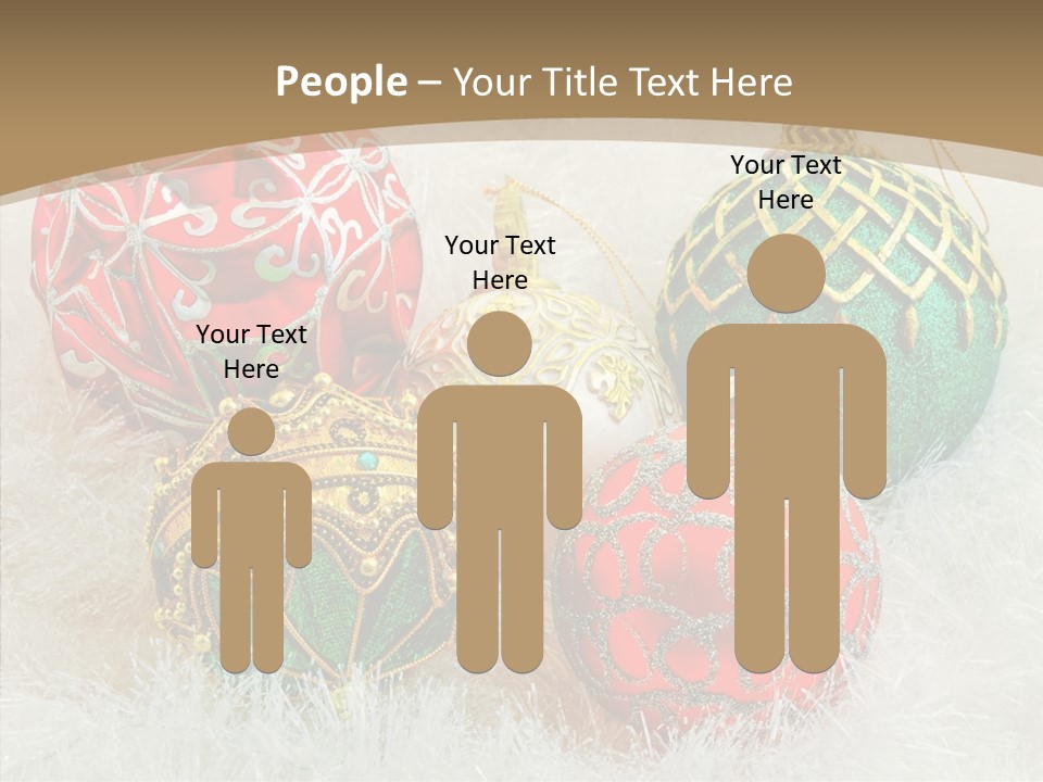 Tree Ornament Festive PowerPoint Template