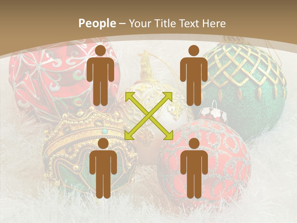 Tree Ornament Festive PowerPoint Template