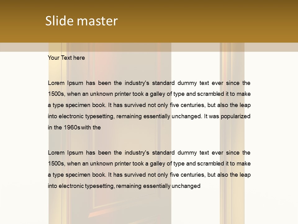 Object Dream Some PowerPoint Template