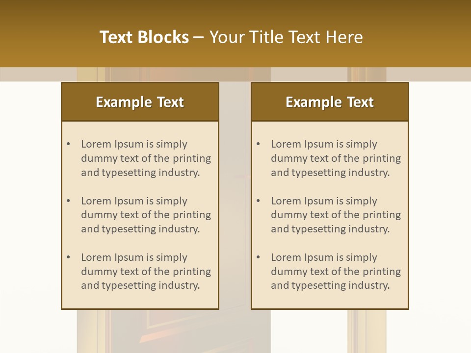 Object Dream Some PowerPoint Template