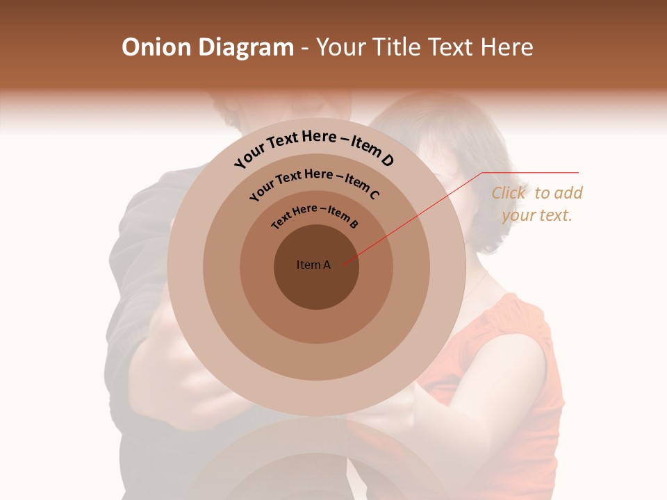 Female Finger Women PowerPoint Template