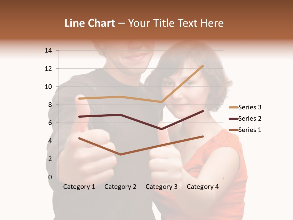 Female Finger Women PowerPoint Template