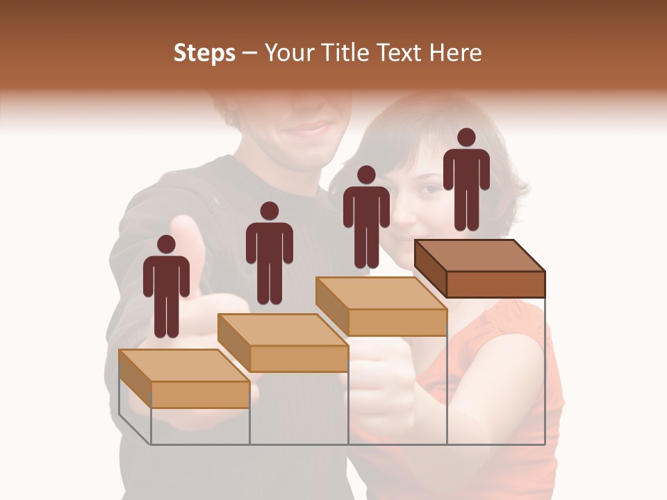 Female Finger Women PowerPoint Template