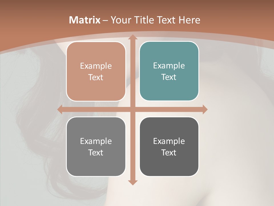 Purity Lips Hair PowerPoint Template