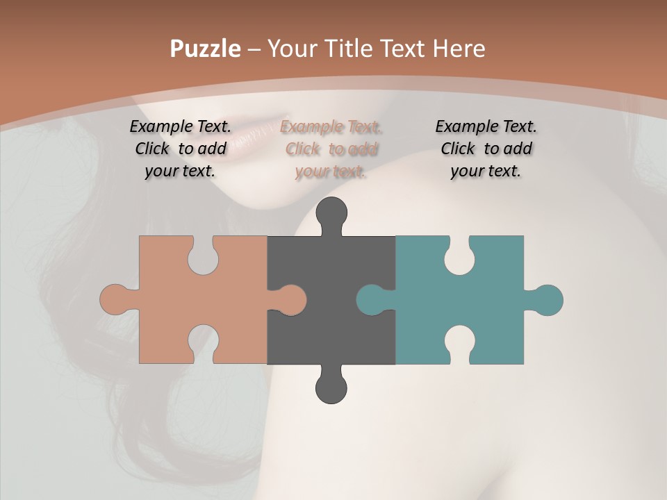 Purity Lips Hair PowerPoint Template