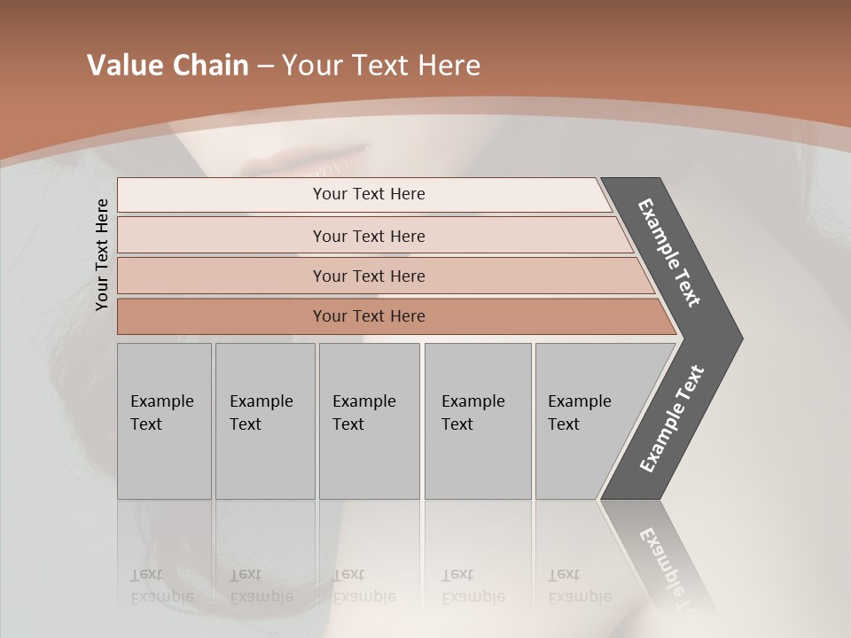 Purity Lips Hair PowerPoint Template