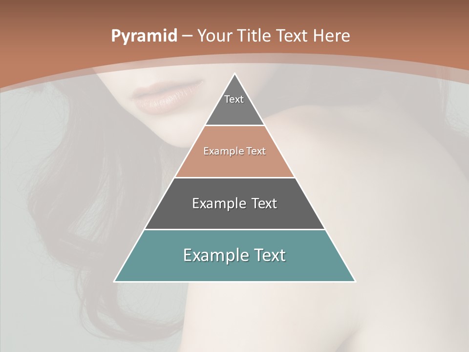 Purity Lips Hair PowerPoint Template