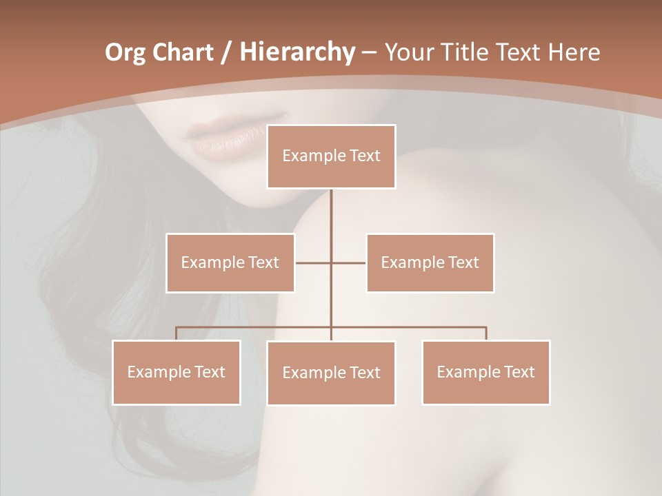 Purity Lips Hair PowerPoint Template