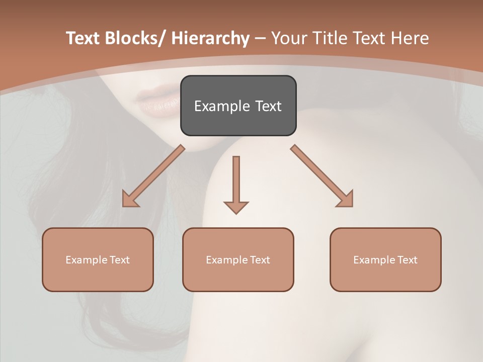 Purity Lips Hair PowerPoint Template