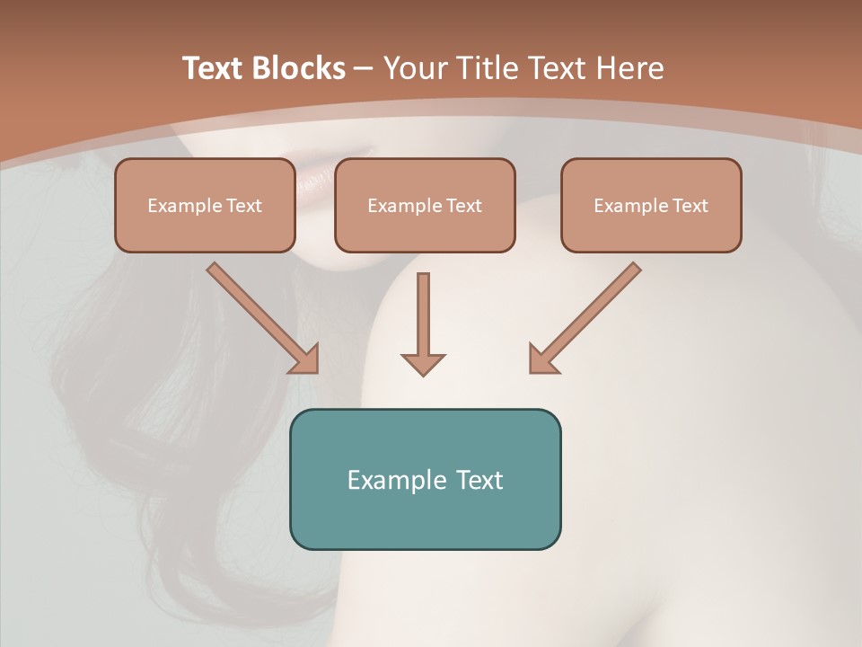 Purity Lips Hair PowerPoint Template