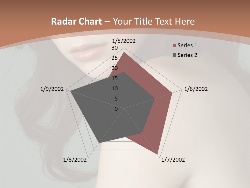 Purity Lips Hair PowerPoint Template