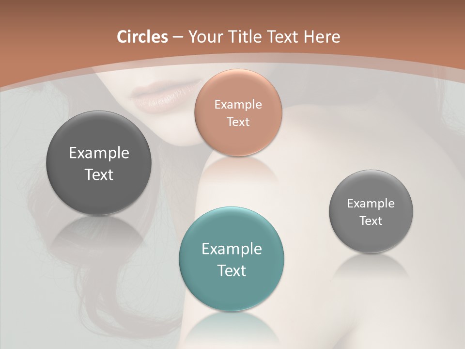 Purity Lips Hair PowerPoint Template