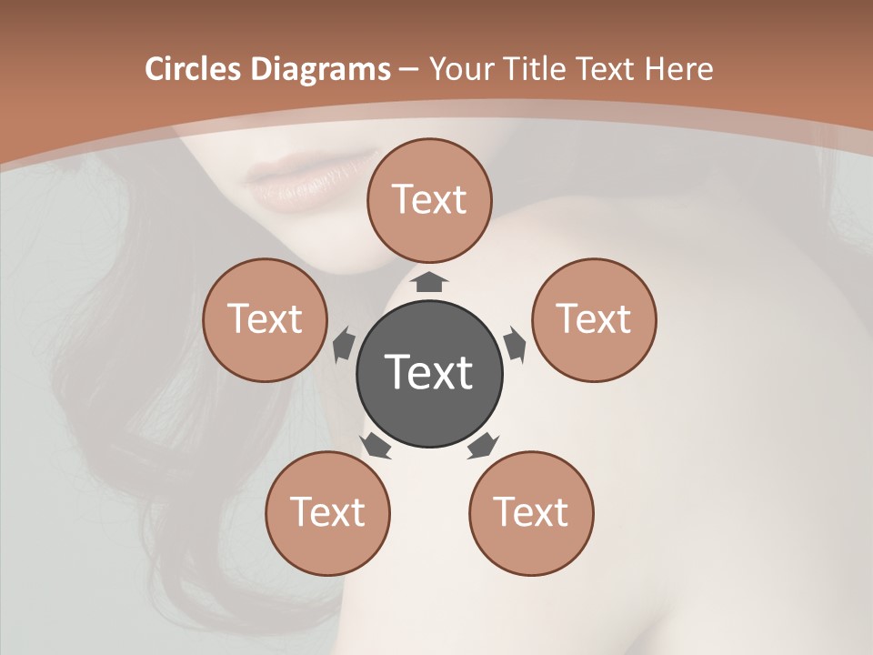 Purity Lips Hair PowerPoint Template