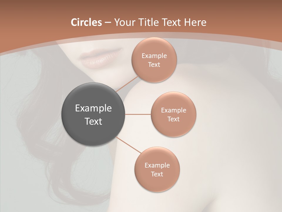 Purity Lips Hair PowerPoint Template