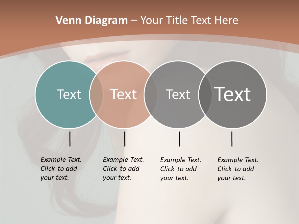 Purity Lips Hair PowerPoint Template