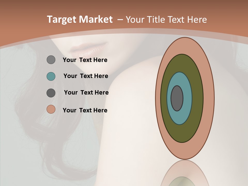 Purity Lips Hair PowerPoint Template