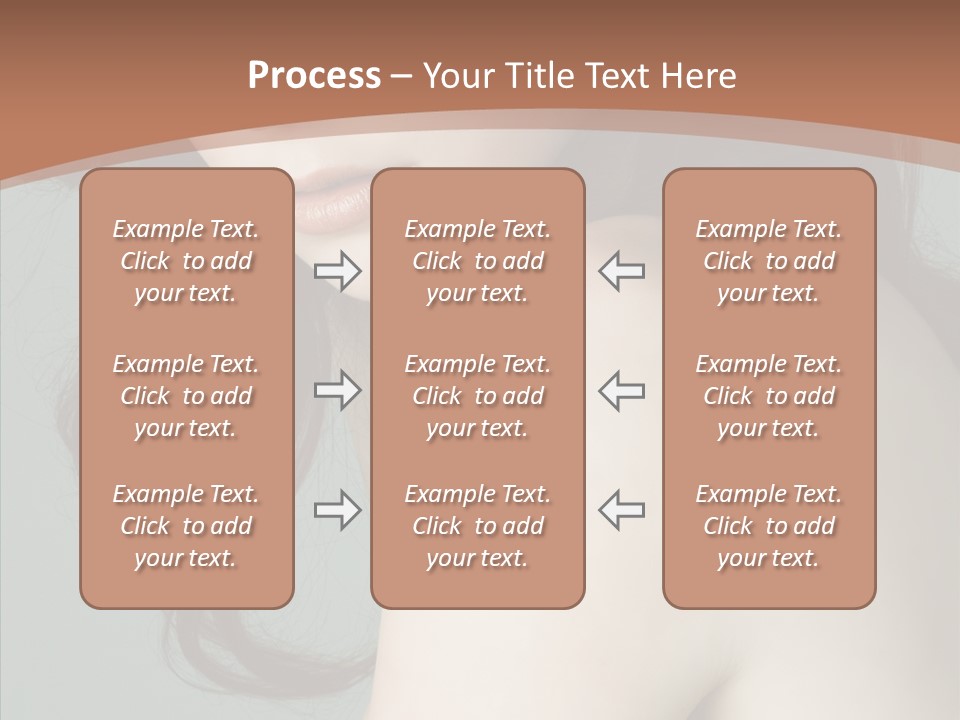 Purity Lips Hair PowerPoint Template