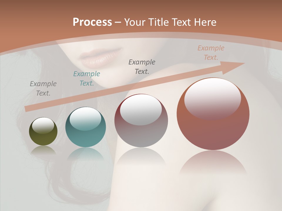 Purity Lips Hair PowerPoint Template