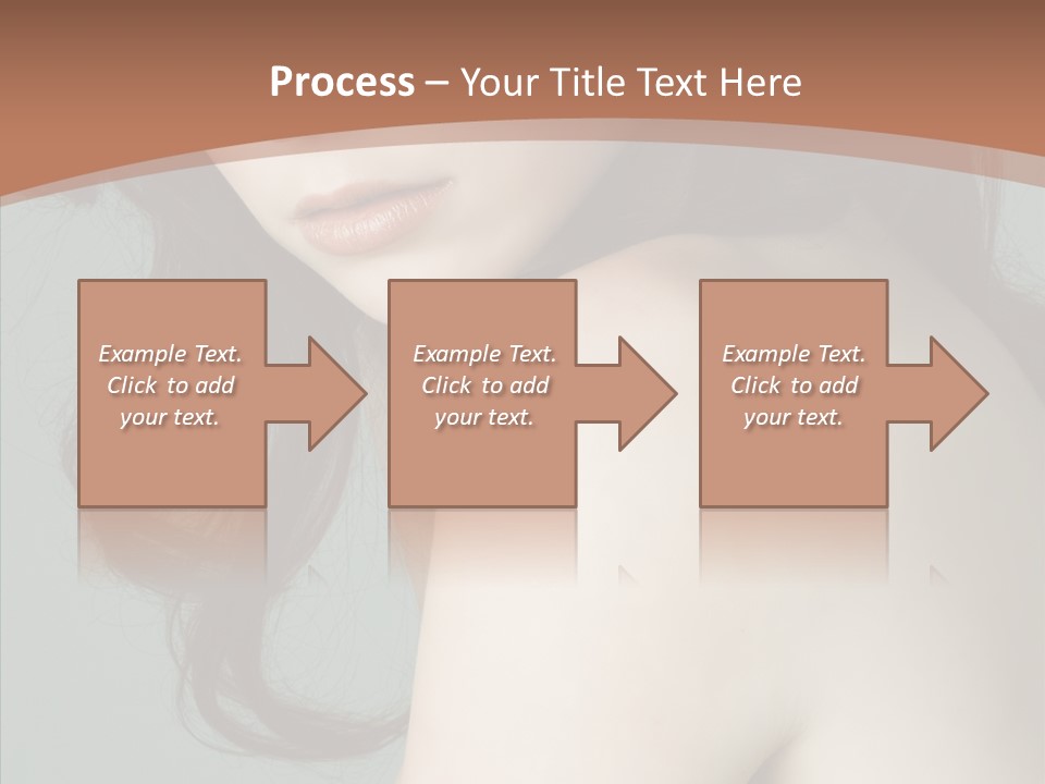 Purity Lips Hair PowerPoint Template