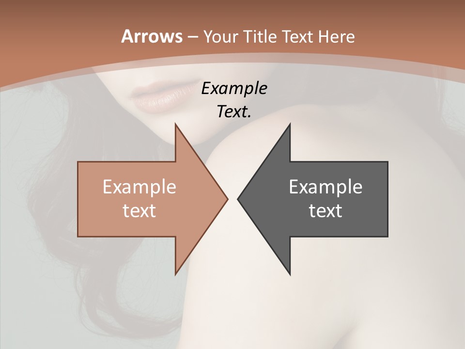 Purity Lips Hair PowerPoint Template