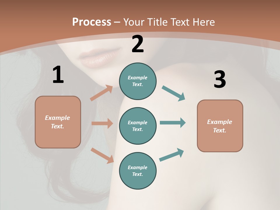 Purity Lips Hair PowerPoint Template