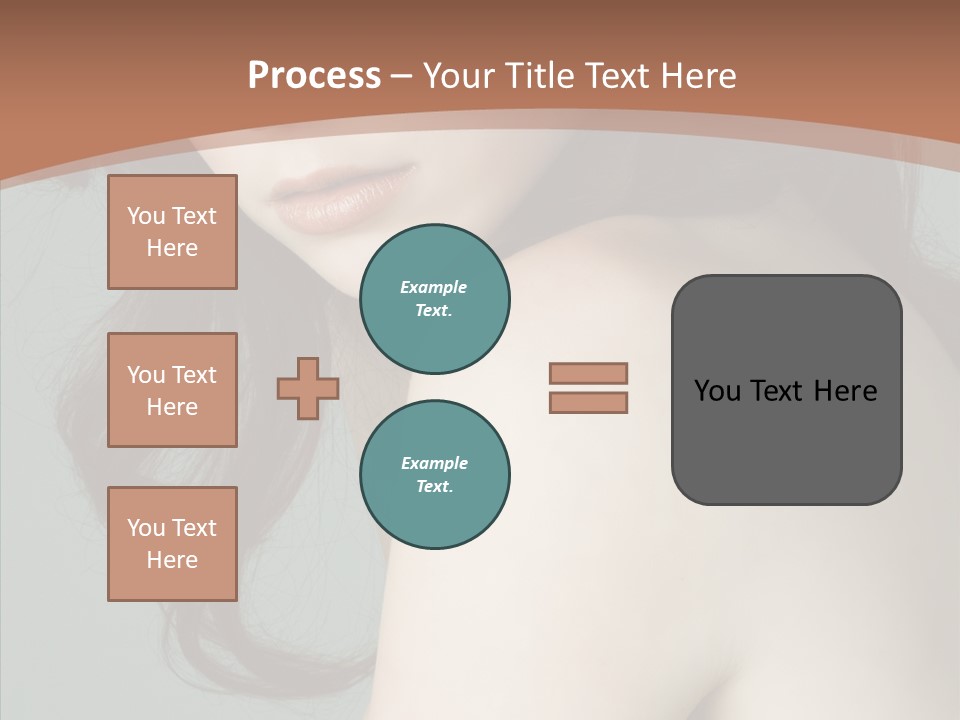 Purity Lips Hair PowerPoint Template