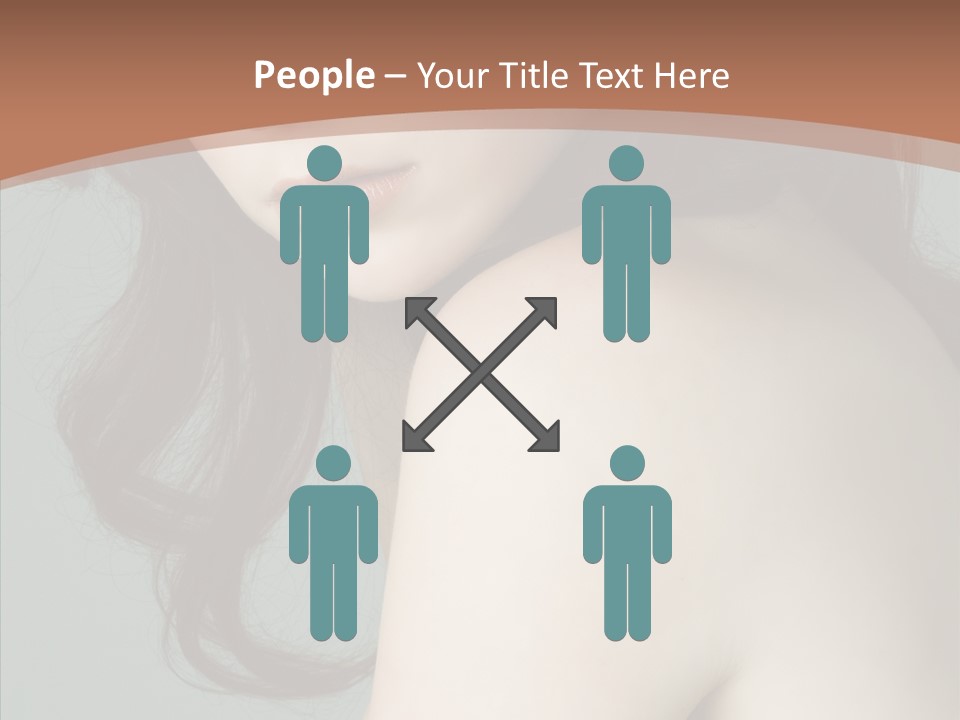 Purity Lips Hair PowerPoint Template