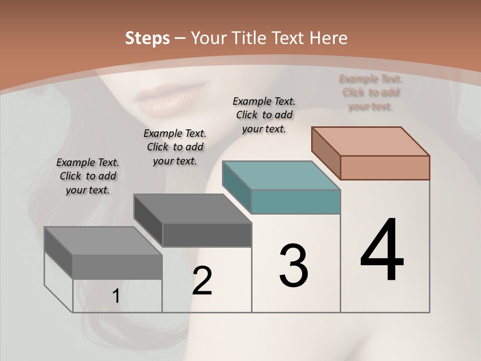 Purity Lips Hair PowerPoint Template