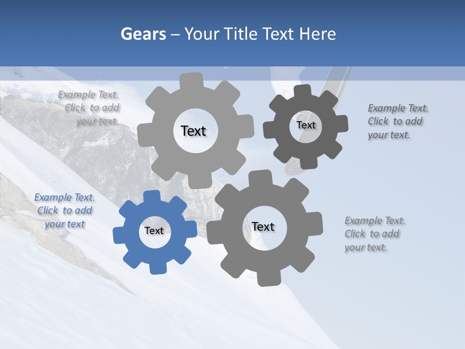 Resorts Board Outdoors PowerPoint Template