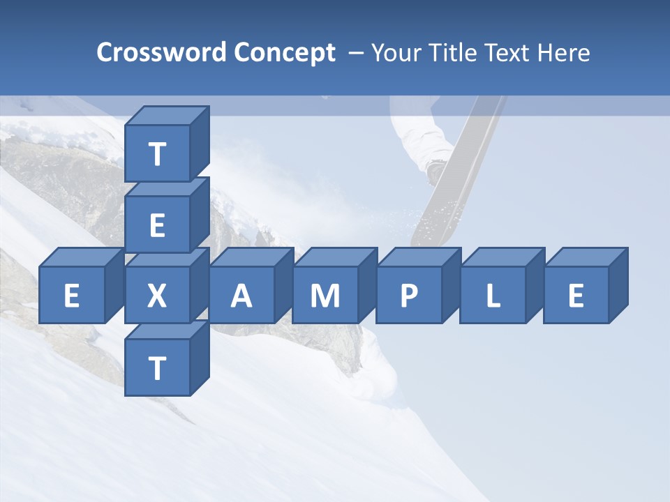 Resorts Board Outdoors PowerPoint Template