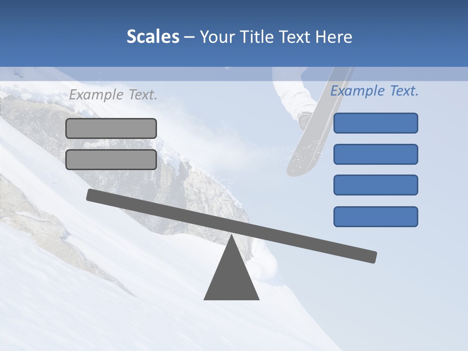 Resorts Board Outdoors PowerPoint Template