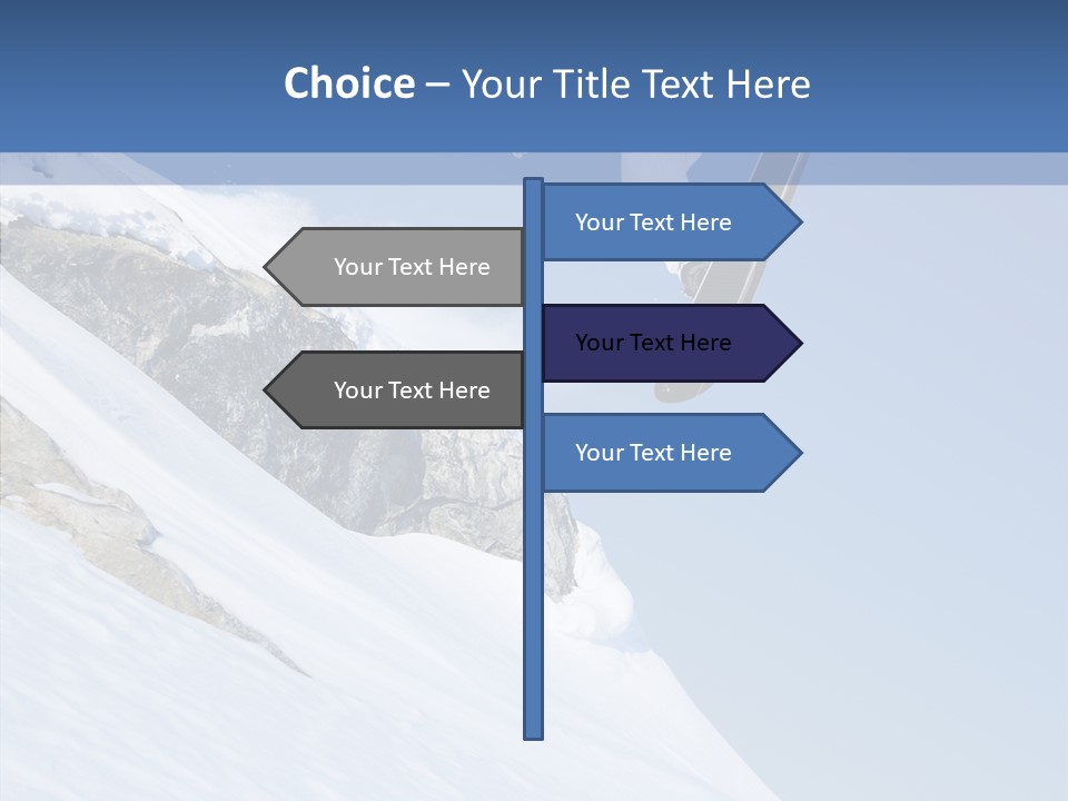 Resorts Board Outdoors PowerPoint Template