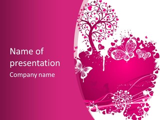 Writing Room Company PowerPoint Template